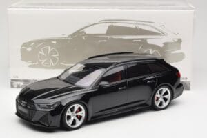 Audi RS6 C8 Avant Black Metallic Minichamps 1:18 155018014 Fém – 6. kép a 6-ből
