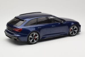 Audi RS6 C8 Avant Blue Metallic Minichamps 1:18 155018011 Fém – 2. kép a 6-ből