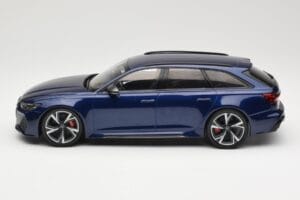Audi RS6 C8 Avant Blue Metallic Minichamps 1:18 155018011 Fém – 3. kép a 6-ből