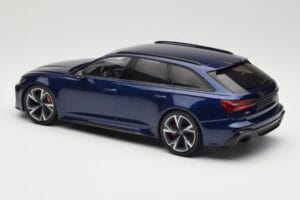 Audi RS6 C8 Avant Blue Metallic Minichamps 1:18 155018011 Fém – 5. kép a 6-ből