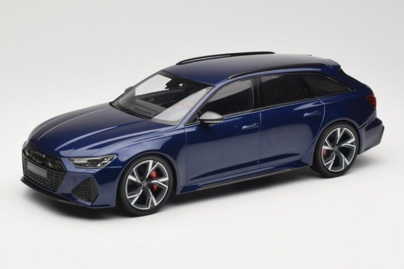 Audi RS6 C8 Avant Blue Metallic Minichamps 1:18 155018011 Fém