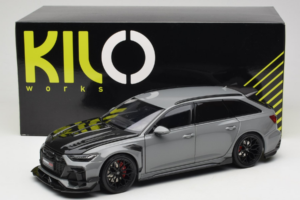 Audi RS6 C8 Avant Darwin Pro Lila Kilo Works 1:18 KLW002202 Fém – 8. kép a 8-ből