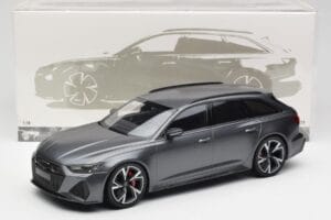 Audi RS6 C8 Avant Matt Grey Minichamps 1:18 155018015 Fém – 6. kép a 6-ből
