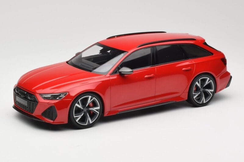 Audi RS6 C8 Avant Red Metallic Minichamps 1:18 155018010 Fém
