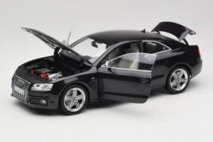 Audi S5 B8 Coupe Fekete Norev 1:18 188360 Fém – 2. kép a 8-ből