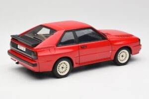 Audi Sport Quattro Piros Márkakereskedői Kiadás AUTOart 1:18 5030400205 Fém – 3. kép a 8-ből