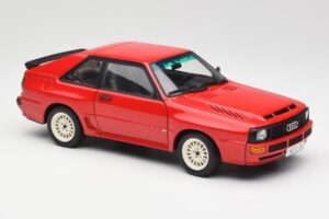 Audi Sport Quattro Piros Márkakereskedői Kiadás AUTOart 1:18 5030400205 Fém – 6. kép a 8-ből