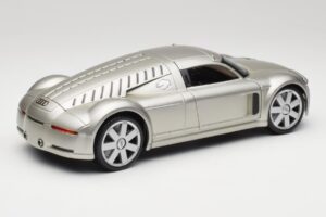Audi Rosemeyer Ezüst Maisto 1:18 31625 Fém – 3. kép a 8-ből