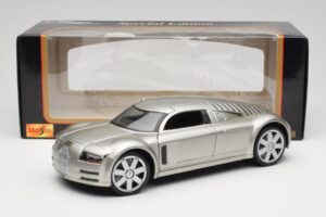 Audi Rosemeyer Ezüst Maisto 1:18 31625 Fém – 8. kép a 8-ből