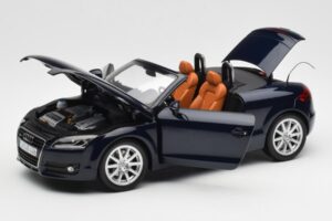 Audi TT 8J Roadster Mélytengeri Kék Minichamps 1:18 5010500525 Fém – 2. kép a 8-ből