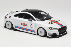 Audi TT ABT RS 8S Martini Szürke GT Spirit 1:18 GT152-C1 Gyanta – 4. kép a 6-ből