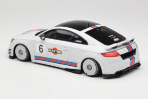 Audi TT ABT RS 8S Martini Szürke GT Spirit 1:18 GT152-C1 Gyanta – 5. kép a 6-ből