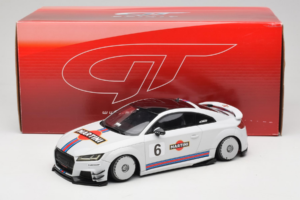 Audi TT ABT RS 8S Martini Szürke GT Spirit 1:18 GT152-C1 Gyanta – 6. kép a 6-ből