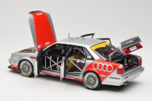 Audi V8 DTM #1 Team AZR F. Biela DTM Champion 1992 Minichamps 1:18 100921001 Fém – 5. kép a 8-ből