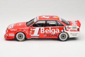 Audi V8 Evolution #1 Team Dubois P-A. Thibaut Belgian Procar 1993 Minichamps 1:18 100931001 Fém – 4. kép a 8-ből