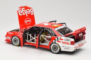 Audi V8 Evolution #1 Team Dubois P-A. Thibaut Belgian Procar 1993 Minichamps 1:18 100931001 Fém – 5. kép a 8-ből