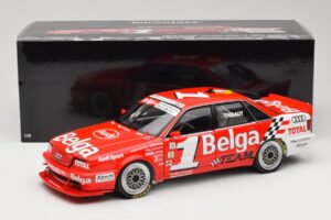 Audi V8 Evolution #1 Team Dubois P-A. Thibaut Belgian Procar 1993 Minichamps 1:18 100931001 Fém – 8. kép a 8-ből