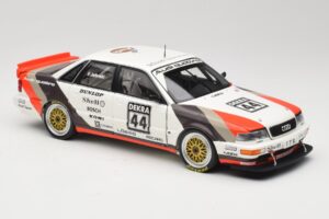 Audi V8 Quattro DTM #44 Team AZR F. Jelinski 1991 Minichamps 1:18 100911044 Fém – 7. kép a 8-ből