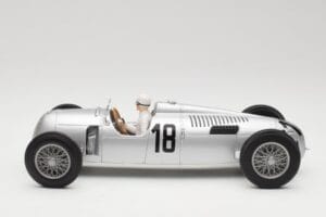 Auto Union Typ C #18 B. Rosemeyer Internationales Eifelrennen Nürburgring Winner 1936 Minichamps 1:18 155361018 Fém – 3. kép a 6-ből