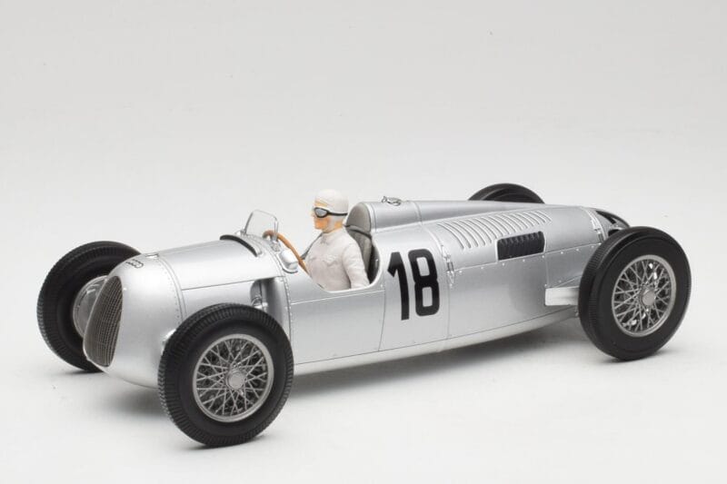 Auto Union Typ C #18 B. Rosemeyer Internationales Eifelrennen Nürburgring Winner 1936 Minichamps 1:18 155361018 Fém