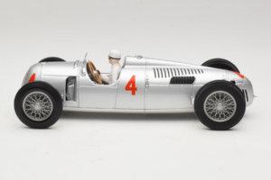 Auto Union Typ C #4 A. Varzi 2nd Place Monaco GP 1936 Minichamps 1:18 155361004 Fém – 3. kép a 6-ből
