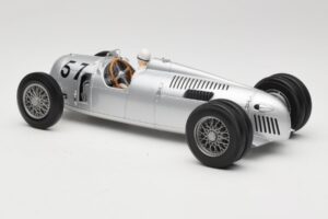 Auto Union Type C #57 H. Stuck Winner Shelsley Walsh Hill Climb 1936 Minichamps 1:18 155361057 Fém – 5. kép a 6-ből
