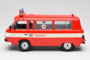 Barkas B 1000 Tűzoltóság & Mentő MCG 1:18 MCG18010 Fém – 5. kép a 6-ből