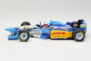 Benetton B195 Renault #1 M. Schumacher Benetton Formula French Grand Prix Winner 1995 Minichamps 1:18 100950001 Fém – 3. kép a 7-ből