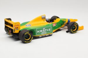 Benetton Ford B193B #5 R. Patrese 3rd Place British GP 1993 Minichamps 1:18 110930906 Fém – 2. kép a 6-ből