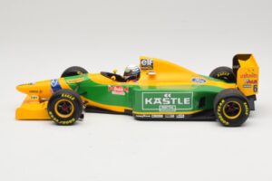 Benetton Ford B193B #5 R. Patrese 3rd Place British GP 1993 Minichamps 1:18 110930906 Fém – 3. kép a 6-ből