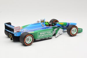 Benetton Ford B194 #5 M. Schumacher Demonstration Run Belgian GP 2017 Minichamps 1:18 510941705 Fém – 2. kép a 6-ből
