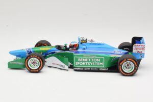 Benetton Ford B194 #5 M. Schumacher Demonstration Run Belgian GP 2017 Minichamps 1:18 510941705 Fém – 3. kép a 6-ből
