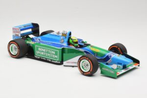 Benetton Ford B194 #5 M. Schumacher Demonstration Run Belgian GP 2017 Minichamps 1:18 510941705 Fém – 4. kép a 6-ből