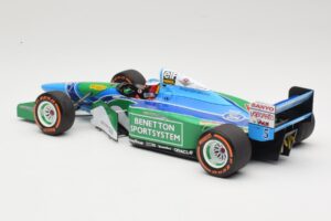 Benetton Ford B194 #5 M. Schumacher Demonstration Run Belgian GP 2017 Minichamps 1:18 510941705 Fém – 5. kép a 6-ből