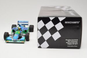 Benetton Ford B194 #5 M. Schumacher Demonstration Run Belgian GP 2017 Minichamps 1:18 510941705 Fém – 6. kép a 6-ből