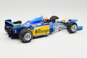Benetton Renault B195 #1 M. Schumacher Winner Belgian GP 1995 Minichamps 1:18 510952901 Fém – 2. kép a 6-ből