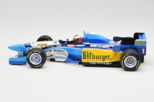 Benetton Renault B195 #1 M. Schumacher Winner Belgian GP 1995 Minichamps 1:18 510952901 Fém – 3. kép a 6-ből