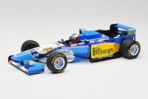 Benetton Renault B195 #1 M. Schumacher Winner Belgian GP 1995 Minichamps 1:18 510952901 Fém