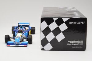 Benetton Renault B195 #1 M. Schumacher Winner Belgian GP 1995 Minichamps 1:18 510952901 Fém – 6. kép a 6-ből