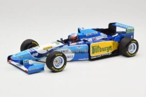 Benetton Renault B195 #1 M. Schumacher Winner German GP 1995 Minichamps 1:18 510952701 Fém