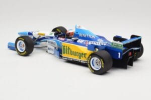Benetton Renault B195 #1 M. Schumacher Winner German GP 1995 Minichamps 1:18 510952701 Fém – 5. kép a 6-ből