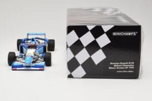 Benetton Renault B195 #1 M. Schumacher Winner German GP 1995 Minichamps 1:18 510952701 Fém – 6. kép a 6-ből
