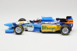 Benetton Renault B195 #1 M. Schumacher Winner Monaco GP 1995 Minichamps 1:18 510952301 Fém – 3. kép a 6-ből