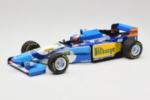 Benetton Renault B195 #1 M. Schumacher Winner Monaco GP 1995 Minichamps 1:18 510952301 Fém