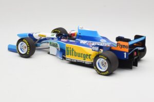 Benetton Renault B195 #1 M. Schumacher Winner Monaco GP 1995 Minichamps 1:18 510952301 Fém – 5. kép a 6-ből