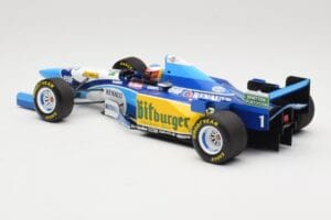 Benetton Renault B195 #1 M. Schumacher Winner Pacific GP F1 World Champion 1995 Minichamps 1:18 510953301 Fém – 5. kép a 6-ből