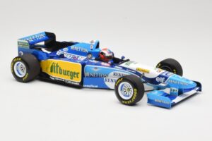 Benetton Renault B195 #2 J. Herbert Winner British GP 1995 Minichamps 1:18 110950802 Fém – 4. kép a 6-ből