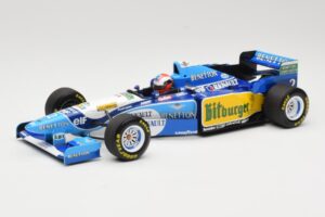 Benetton Renault B195 #2 J. Herbert Winner British GP 1995 Minichamps 1:18 110950802 Fém