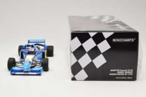 Benetton Renault B195 #2 J. Herbert Winner British GP 1995 Minichamps 1:18 110950802 Fém – 6. kép a 6-ből
