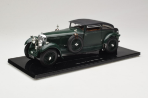 Bentley 6.5 Litre Gurney Nutting Saloon Blue Train Special Zöld Minichamps 1:18 100139520 Fém